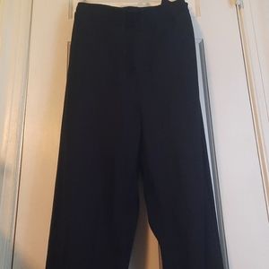 Linen Blend Wide Leg Pants [ XL Tall ]